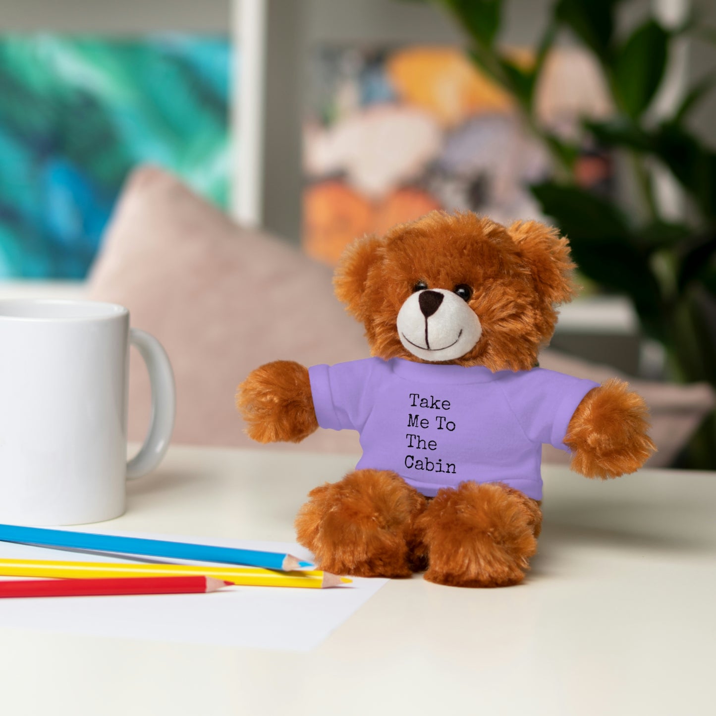 Take Me To The Cabin - 3+ Toddler / Child - Stuffed Animals with Tee