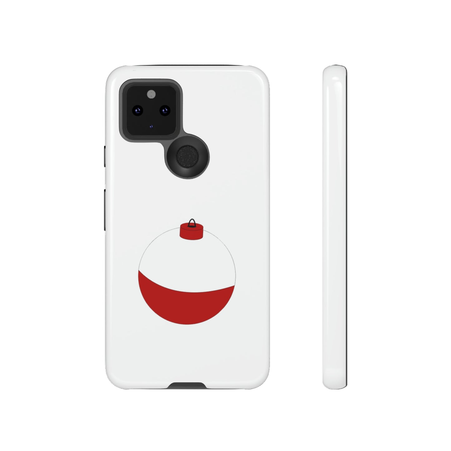 Traditional Red & White Bobber - Single - White - Tough Cases