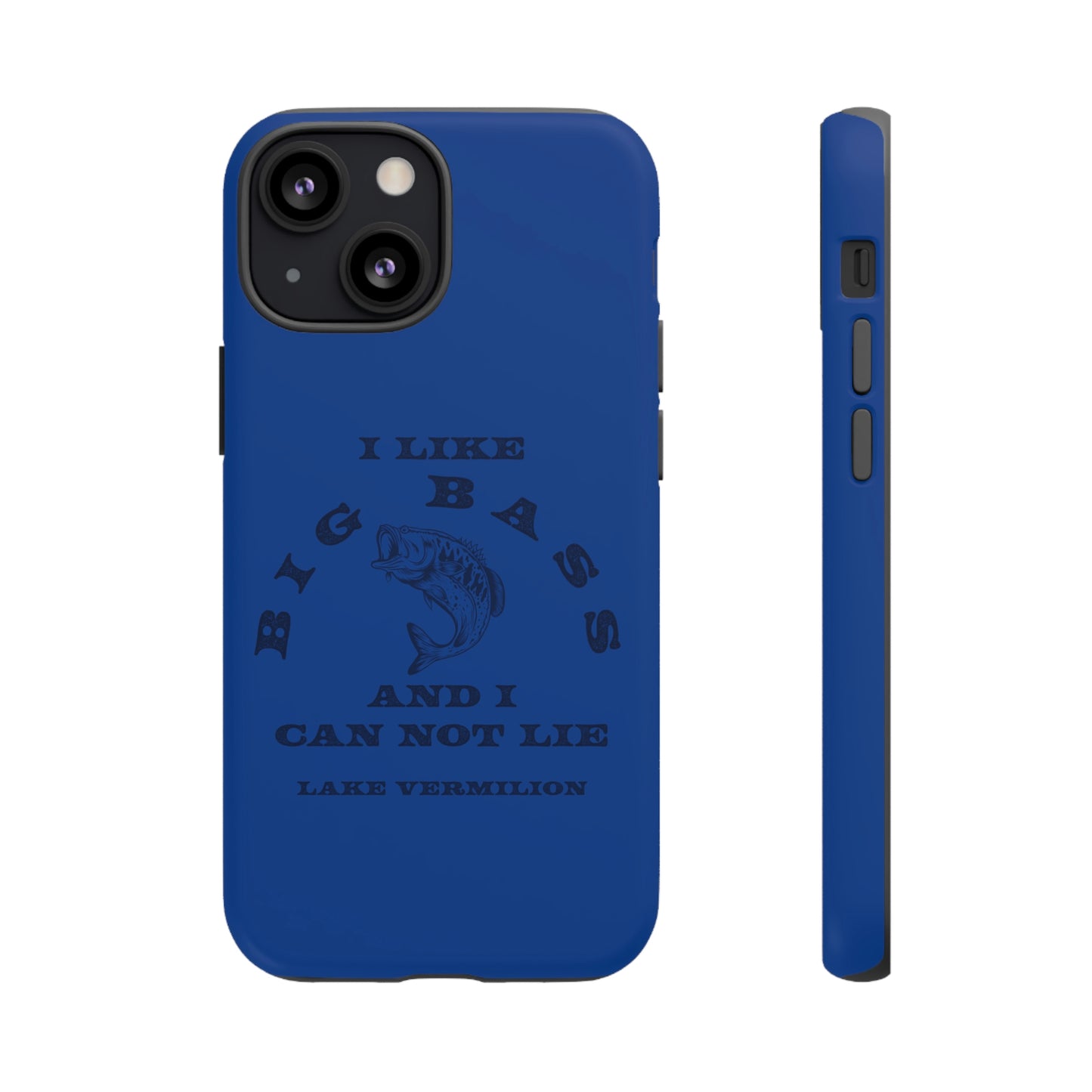 Big Bass - Dark Print - Blue - Tough Cases