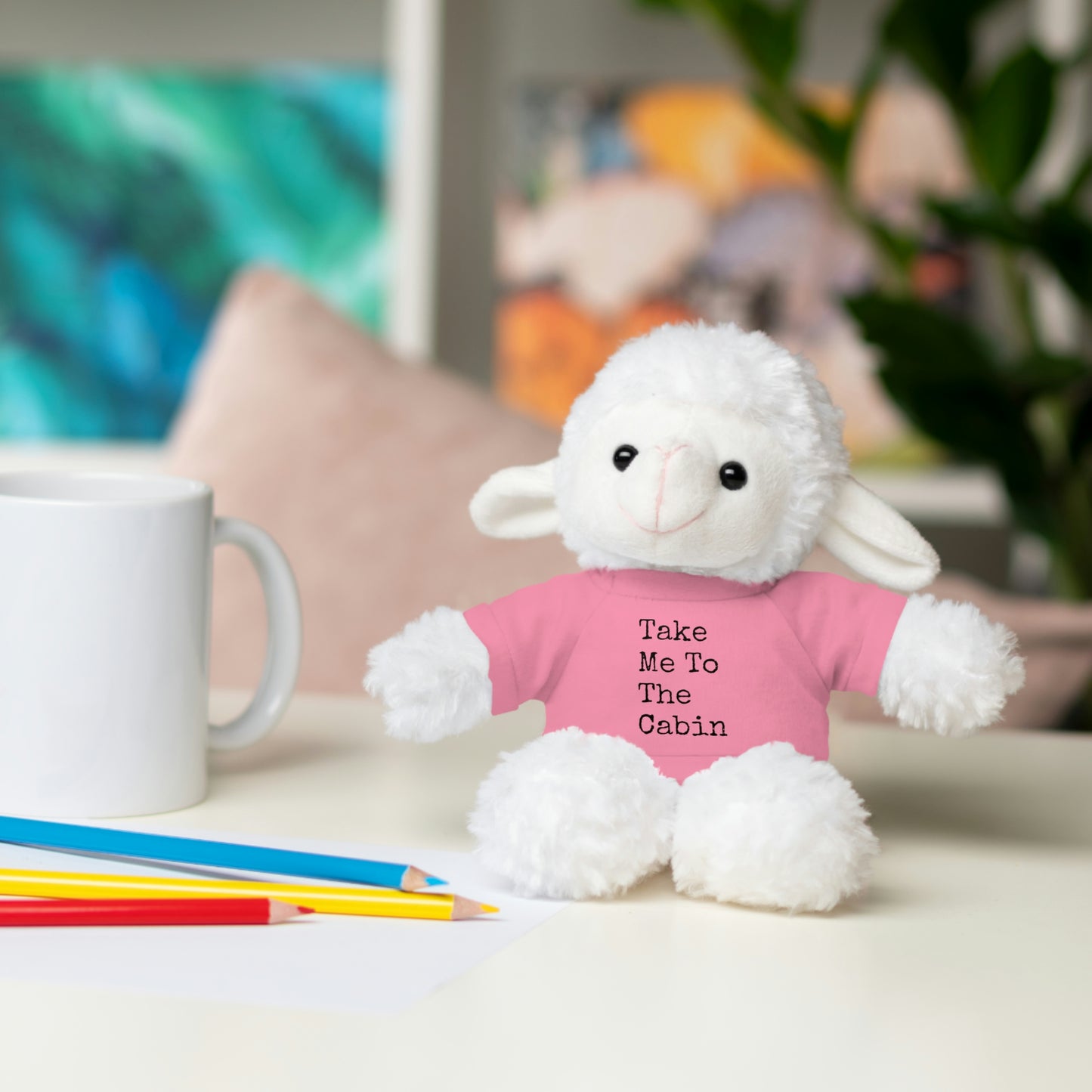 Take Me To The Cabin - 3+ Toddler / Child - Stuffed Animals with Tee