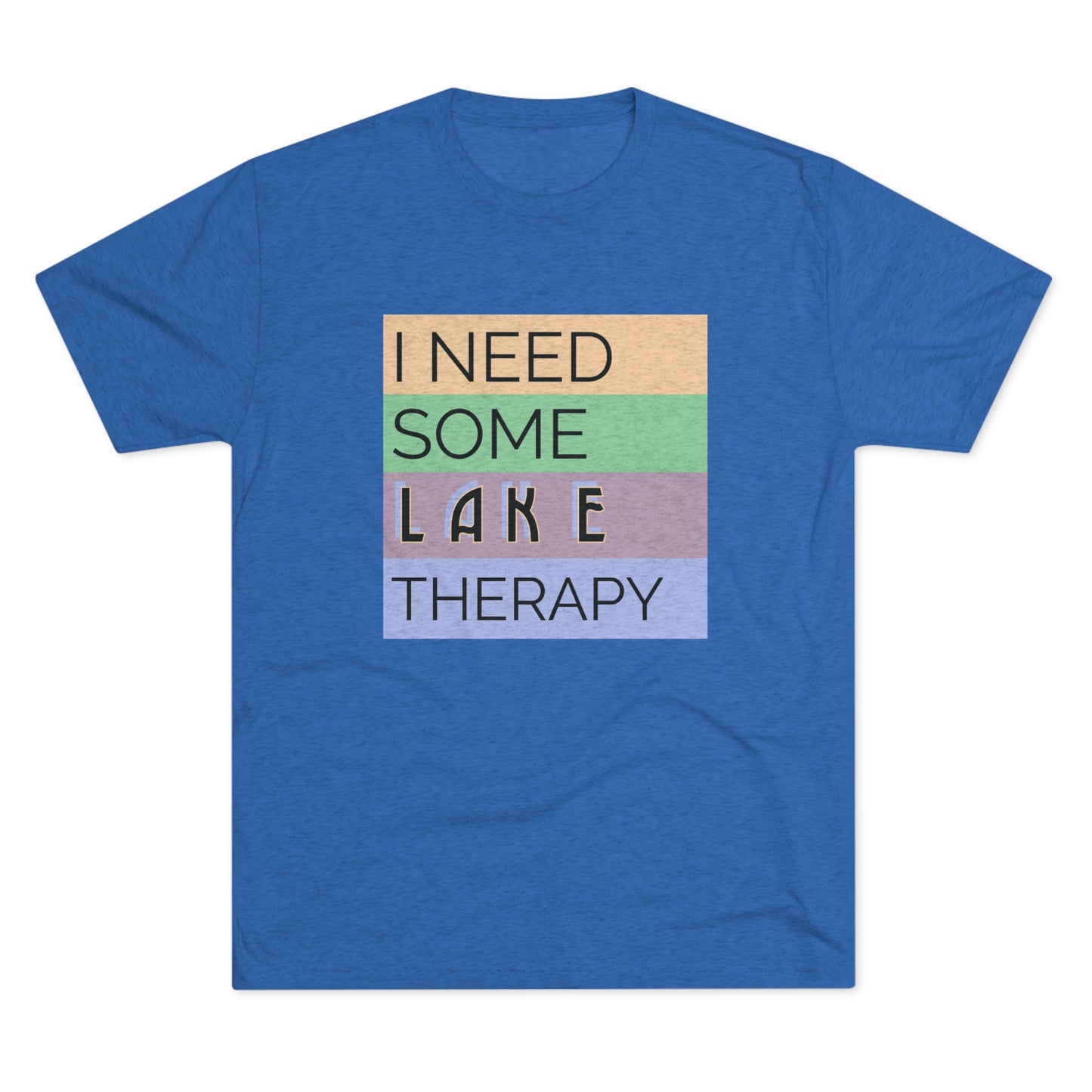 Lake Therapy -  Unisex Tri-Blend Crew Tee
