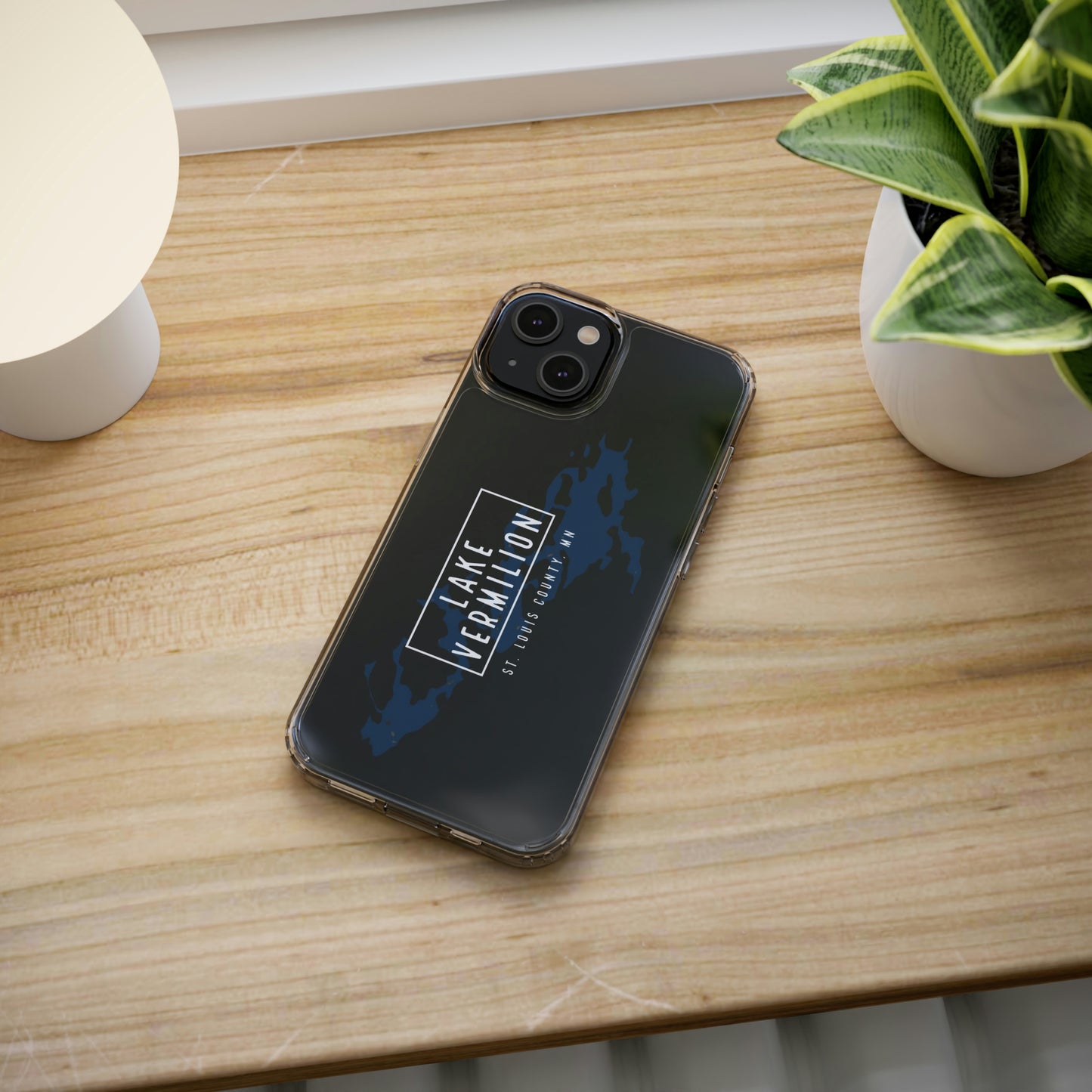 Lake Vermilion MN - Clear Cell Phone Cases