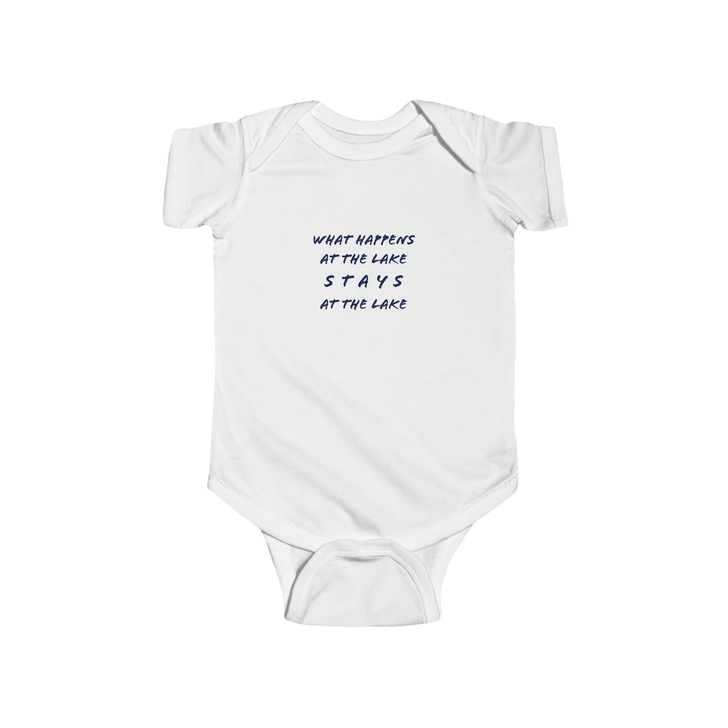 What Happens At The Lake - Infant Fine Jersey Bodysuit