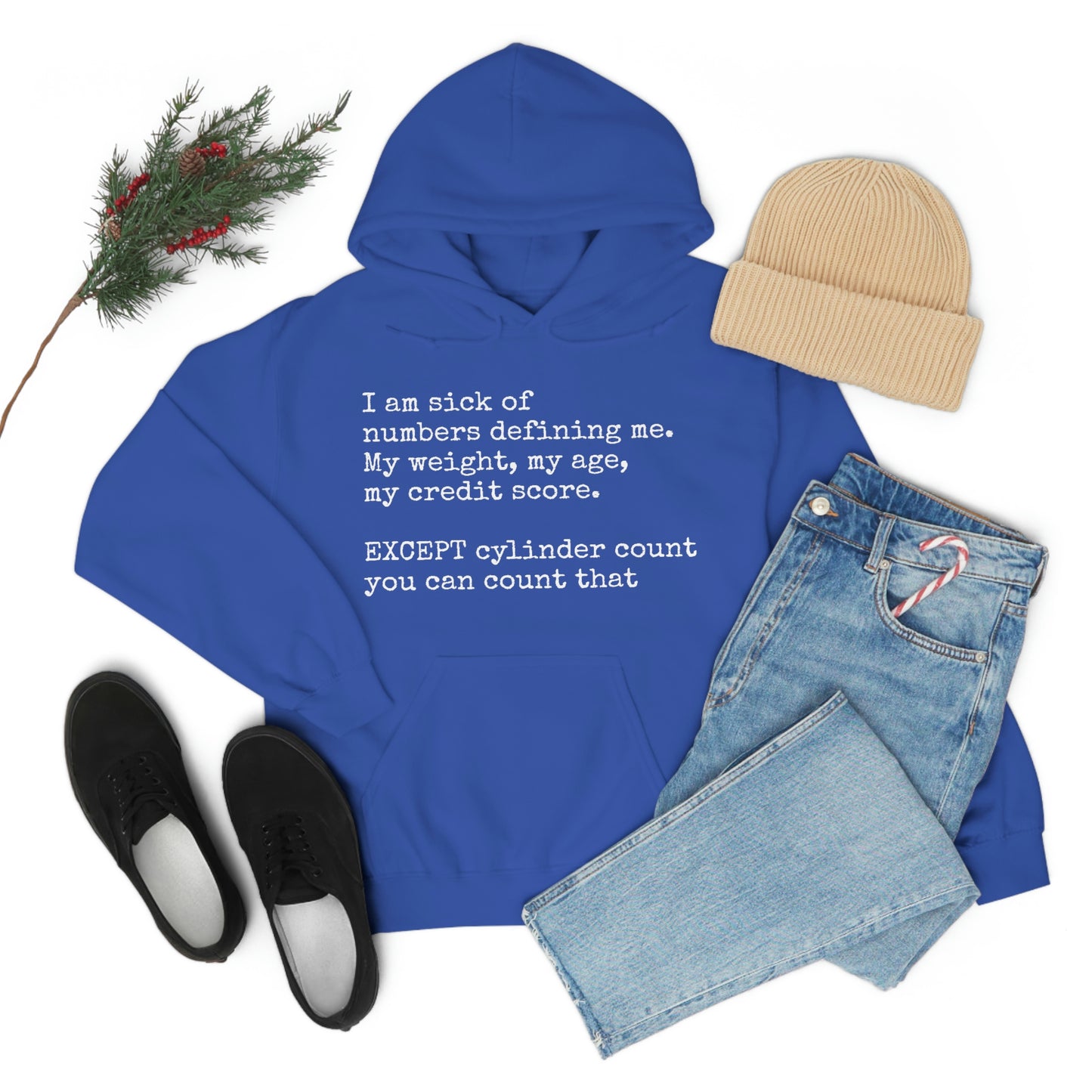 Horsepower Counts -  Unisex Heavy Blend™ Hooded Sweatshirt