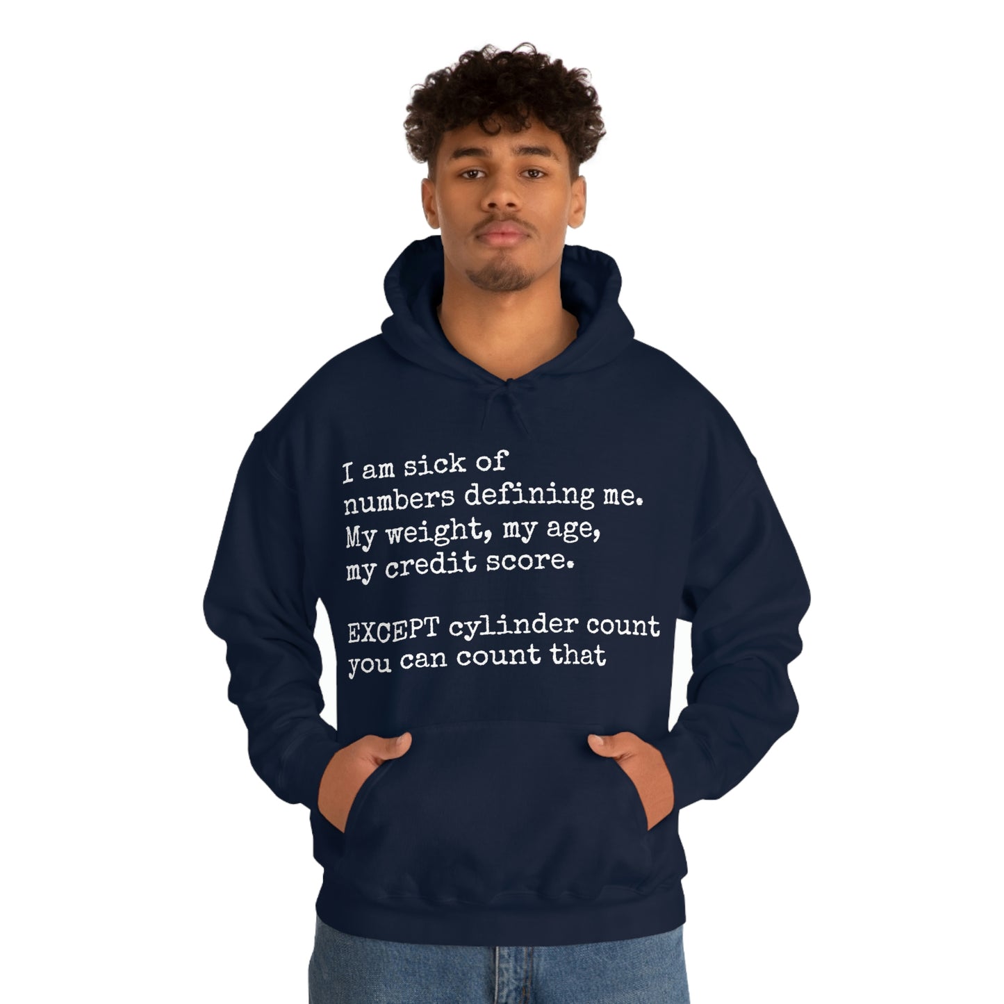 Horsepower Counts -  Unisex Heavy Blend™ Hooded Sweatshirt