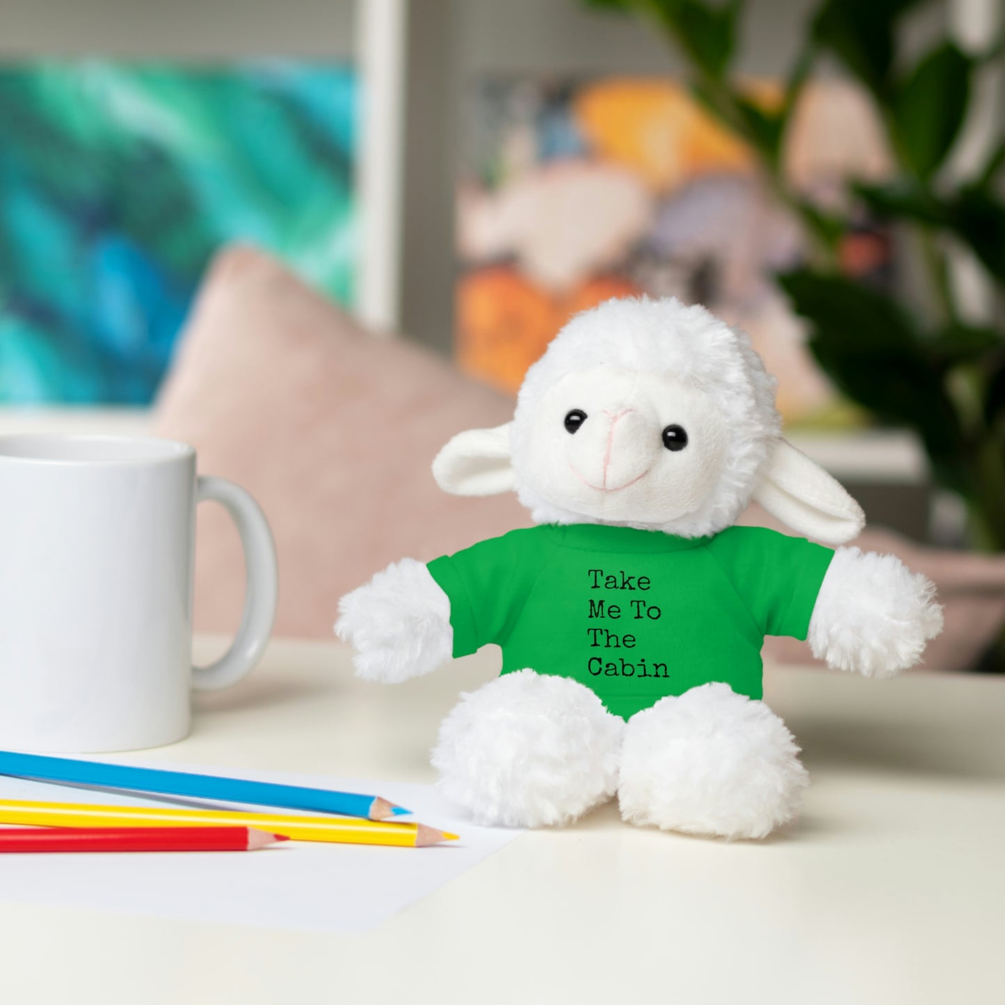 Take Me To The Cabin - 3+ Toddler / Child - Stuffed Animals with Tee