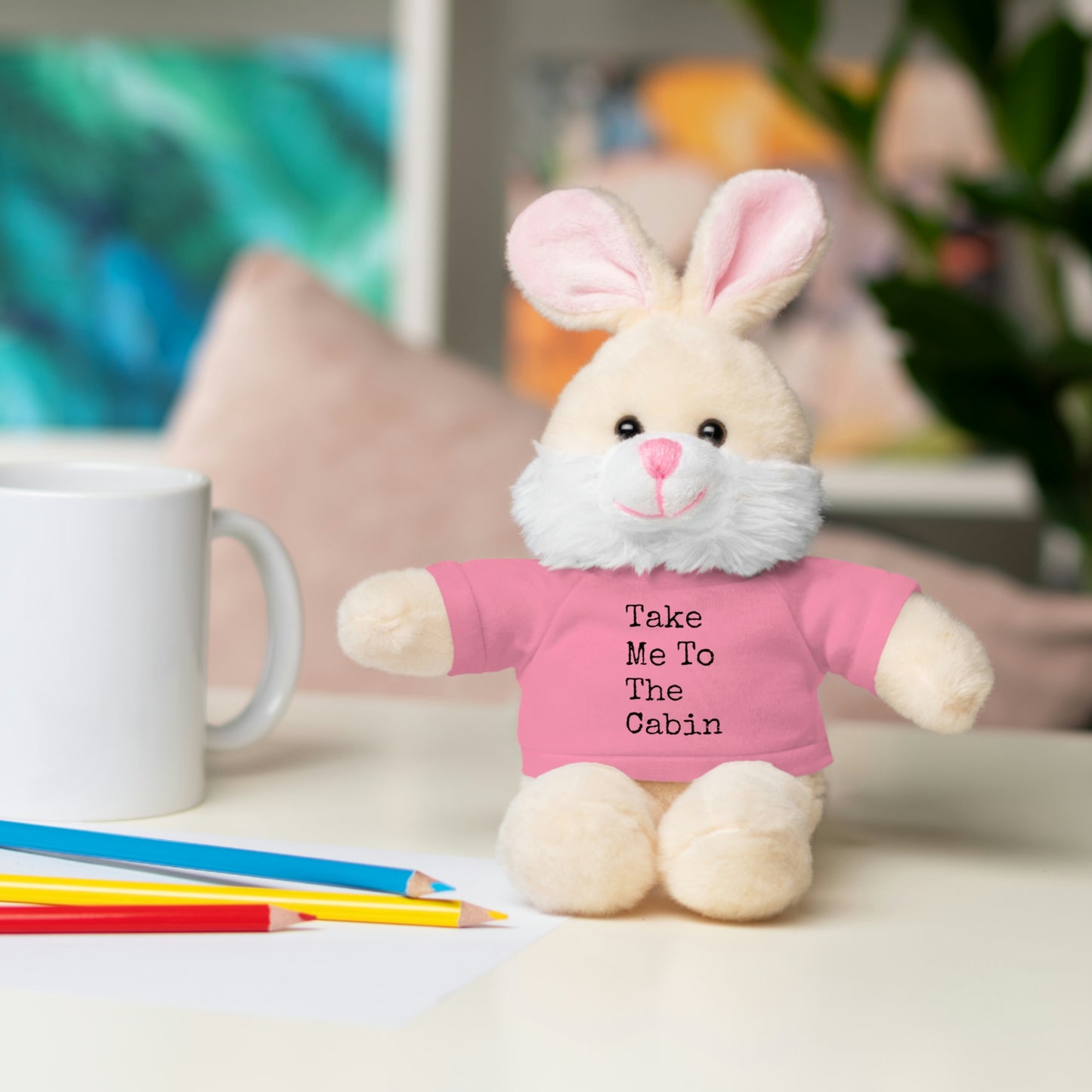 Take Me To The Cabin - 3+ Toddler / Child - Stuffed Animals with Tee