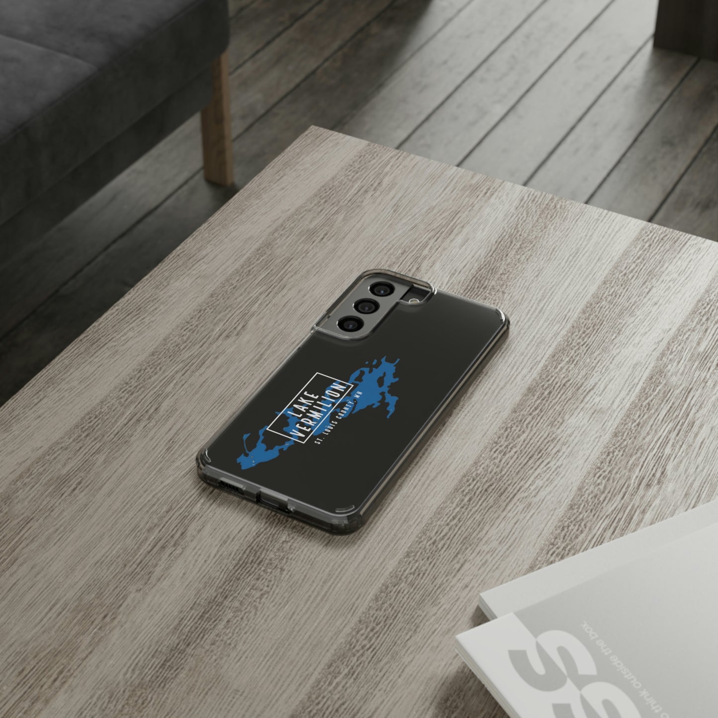 Lake Vermilion MN - Clear Cell Phone Cases