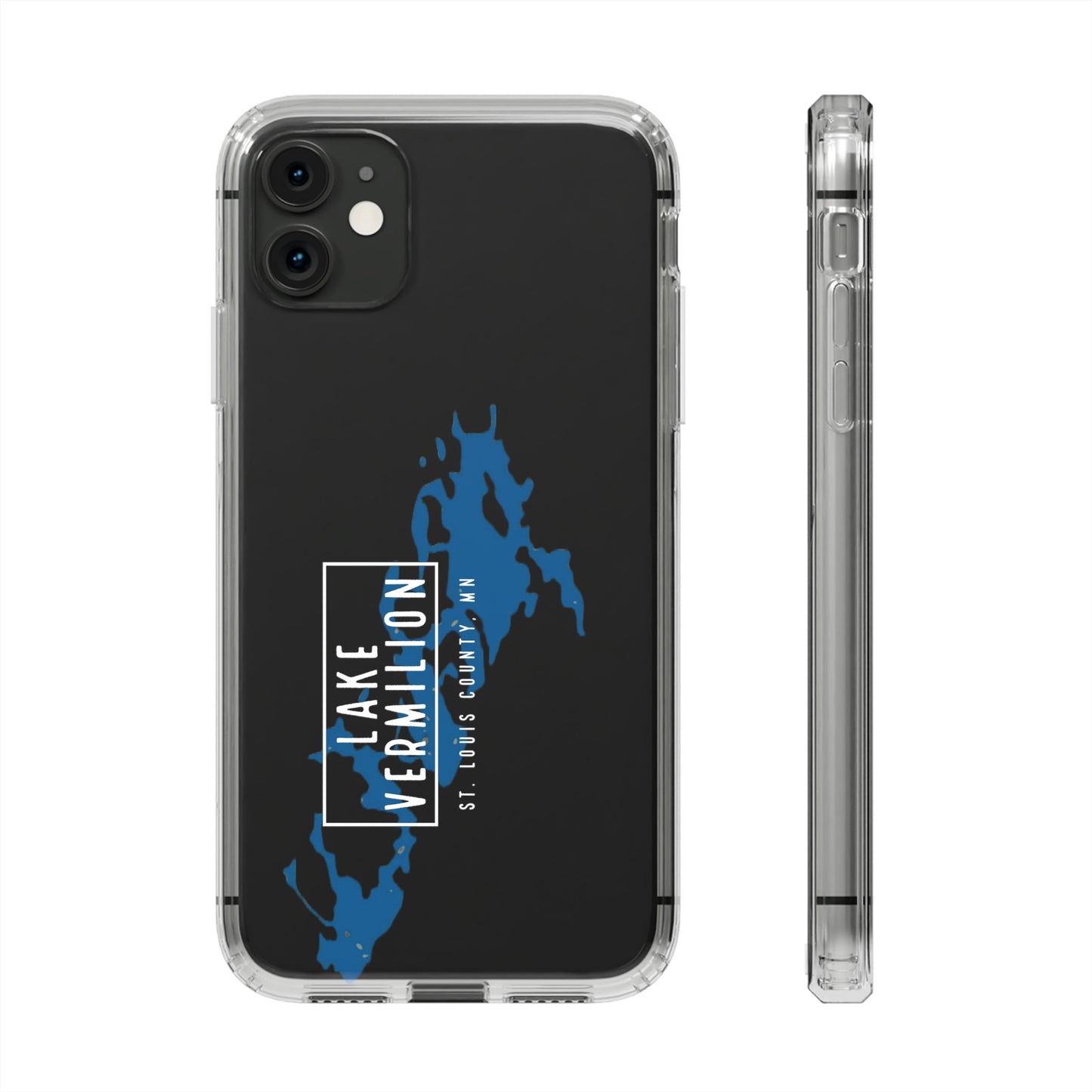 Lake Vermilion MN - Clear Cell Phone Cases