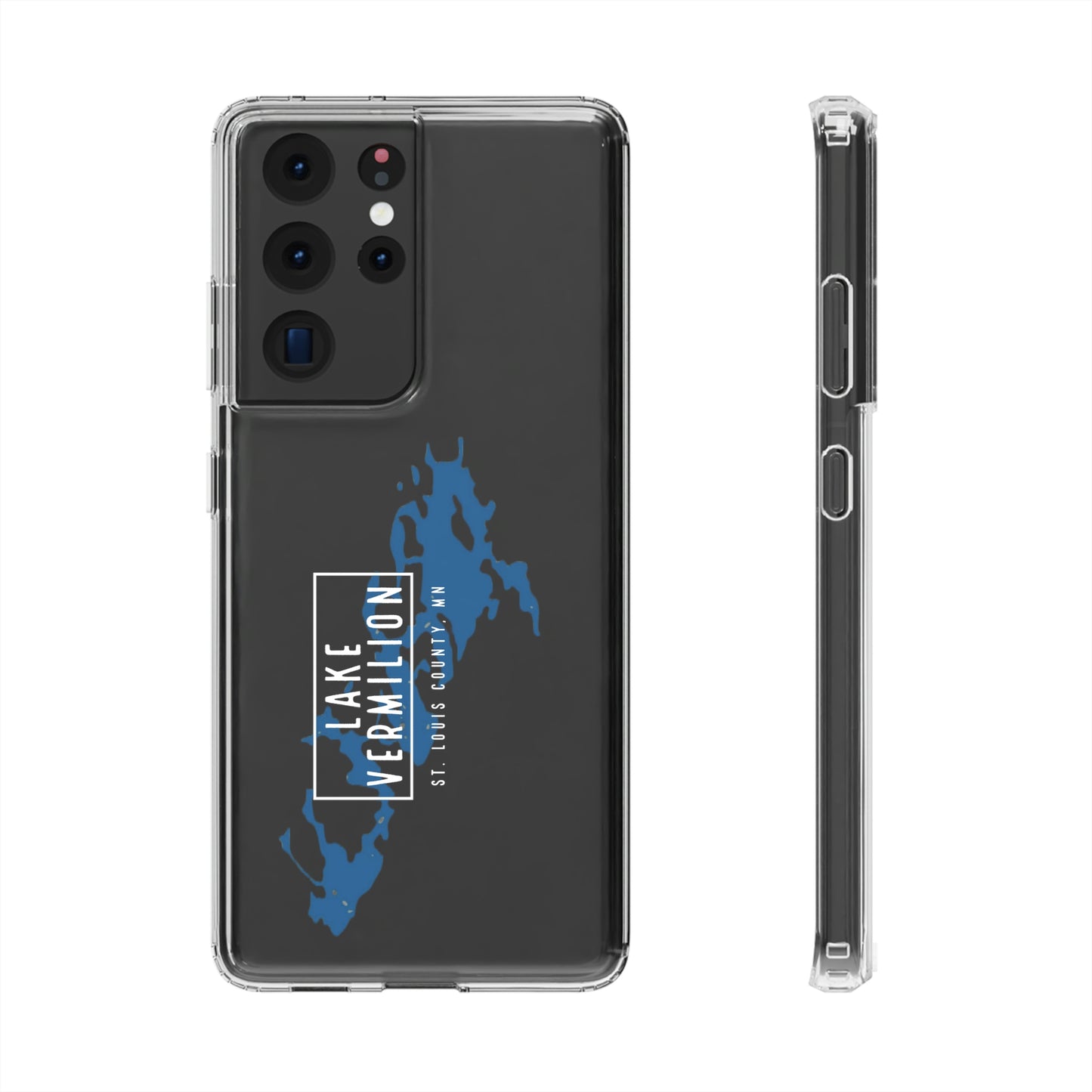 Lake Vermilion MN - Clear Cell Phone Cases