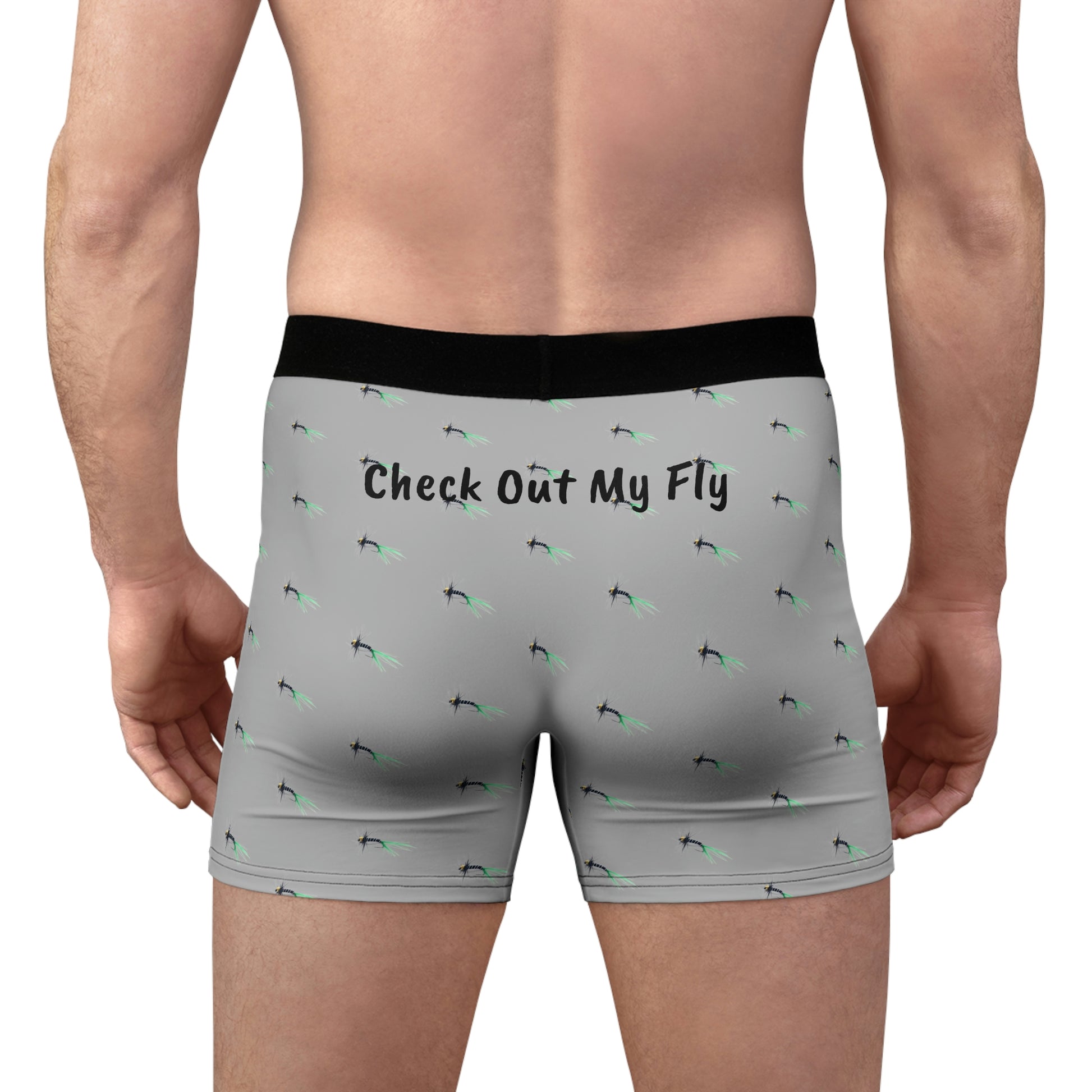 Check Out My Fly Bait- Fishing Undies - Men's Boxer Briefs – North of Hwy 2