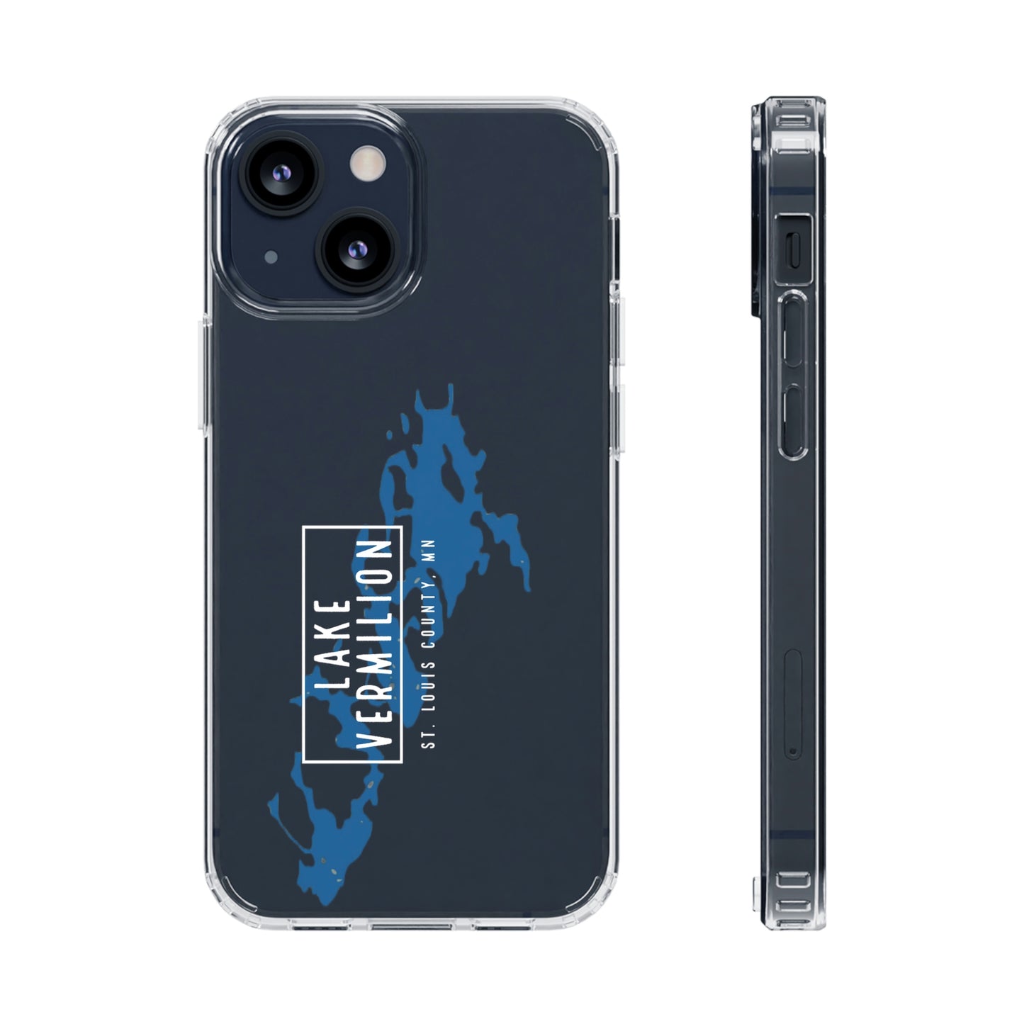 Lake Vermilion MN - Clear Cell Phone Cases