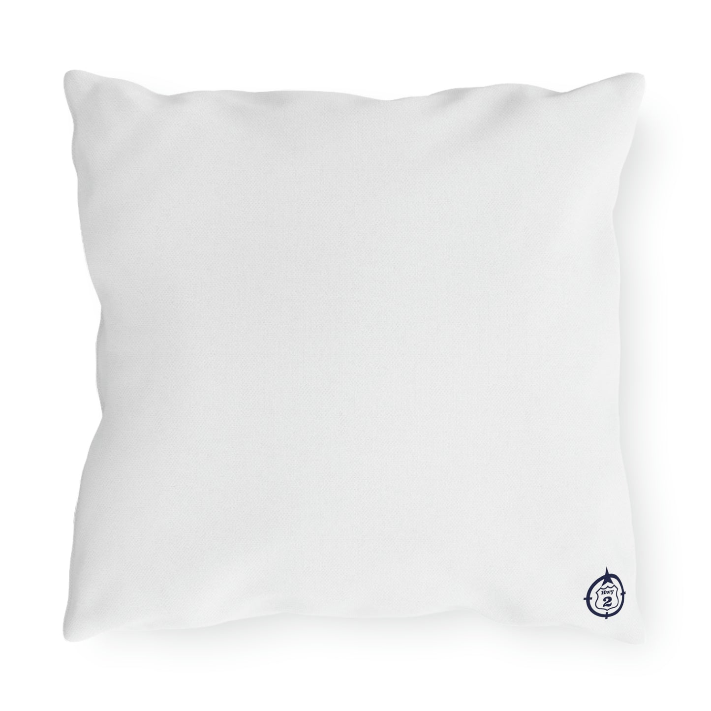 What Happens At The Cabin - White - Outdoor Pillow