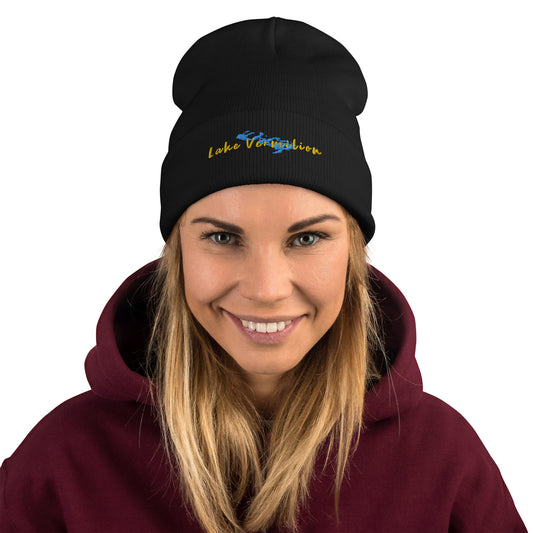 Lake Vermilion - MN - Embroidered Beanie
