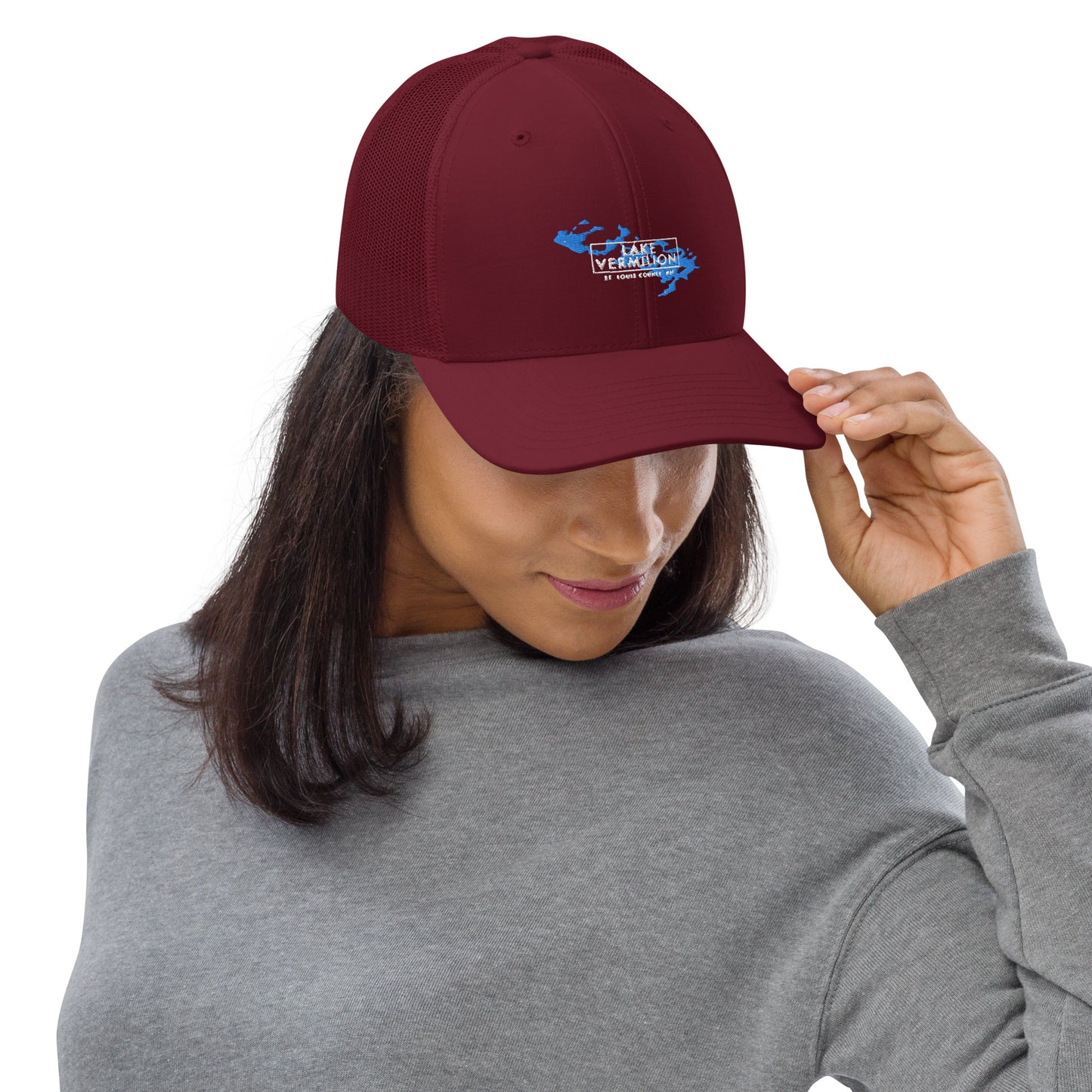 Lake Vermilion - MN - Embroidered Trucker Hat